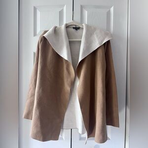 The Limited Cream Knit Jacket